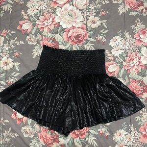 Queen of Sparkles black shorts